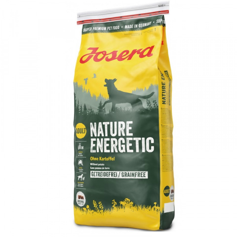 Barība suņiem – Josera Nature Energetic, 12,5 kg title=