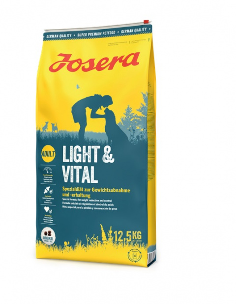 Корм для собак – Josera Light and Vital, 12,5 кг title=
