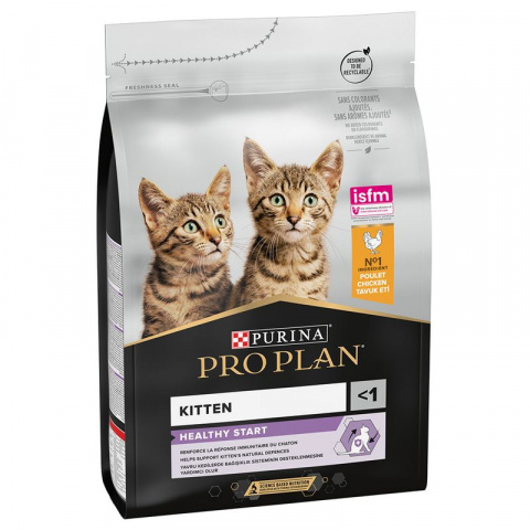 Корм для котят – Pro Plan Healthy Start (Kitten), Chicken, 10 кг title=
