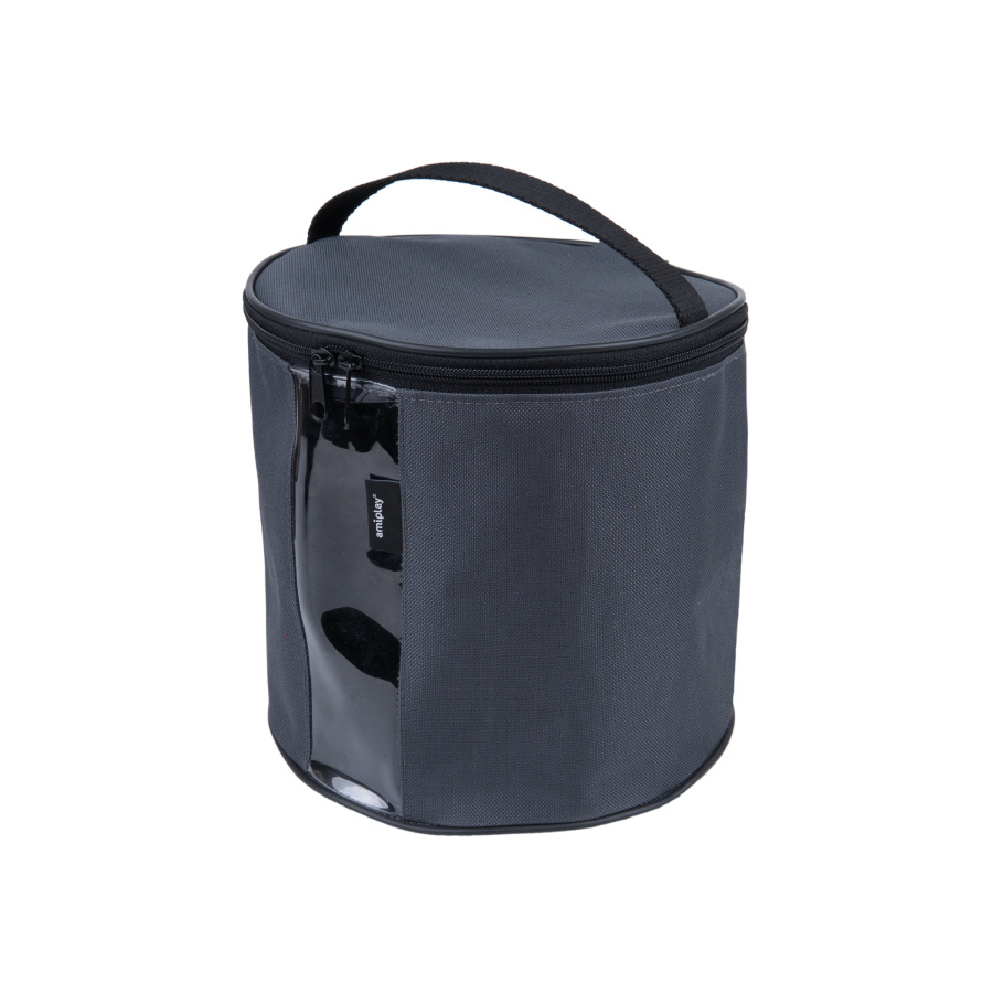 Контейнер для собачьего корма – AmiPlay Travel container amiTravel, S 22 x 21 см, gray Контейнер для собачьего корма – AmiPlay Travel container amiTravel, S 22 x 21 см, gray