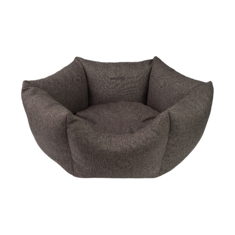 Лежанка для собак – AmiPlay Crown Palermo M, 58 x 23 см, brown title=
