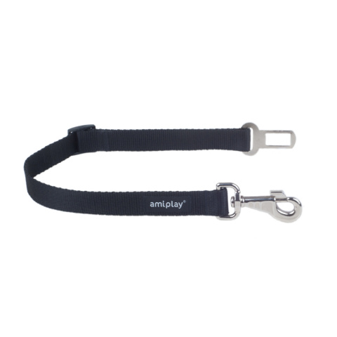 Ремень безопасности – AmiPlay Basic XL, 45–65 x 2,5 см, black title=
