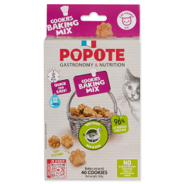Cepšanas maisījums kaķu cepumiem – Baking mix Popote Duck for Cats, 200 g