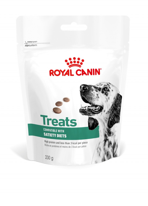 Лакомство для собак – Royal Canin Dog Satiety Treats, 230 г title=