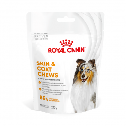Лакомство для собак – Royal Canin Skin and Coat Adult Dog Supplements, 240 г