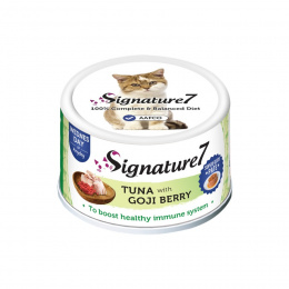 Консервы для кошек – Signature7 паштет с тунцом и ягодами годжи, 80 г
