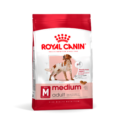Корм для собак – Royal Canin Medium Adult, 12 кг title=
