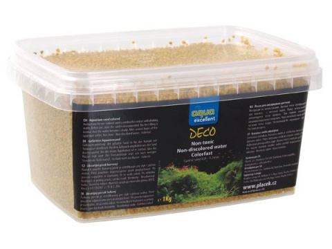 Grunts akvārijam - Aqua Excellent yellow/vanil, 1 kg