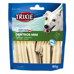 Gardums suņiem – TRIXIE Denta Fun Dentros Mini, 60 g