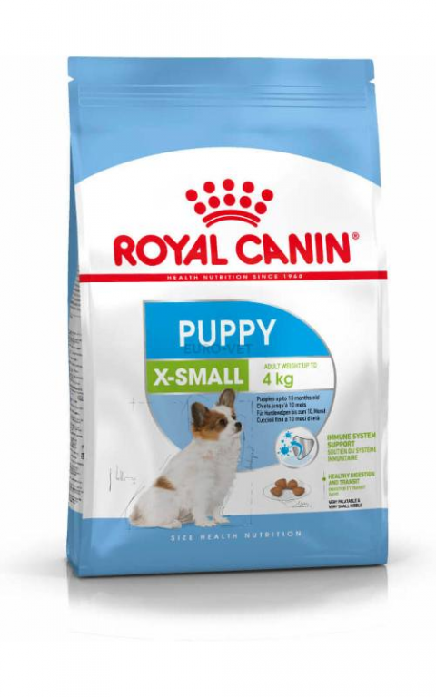 Barība suņiem - Royal Canin X-Small Puppy, 1,5 kg title=