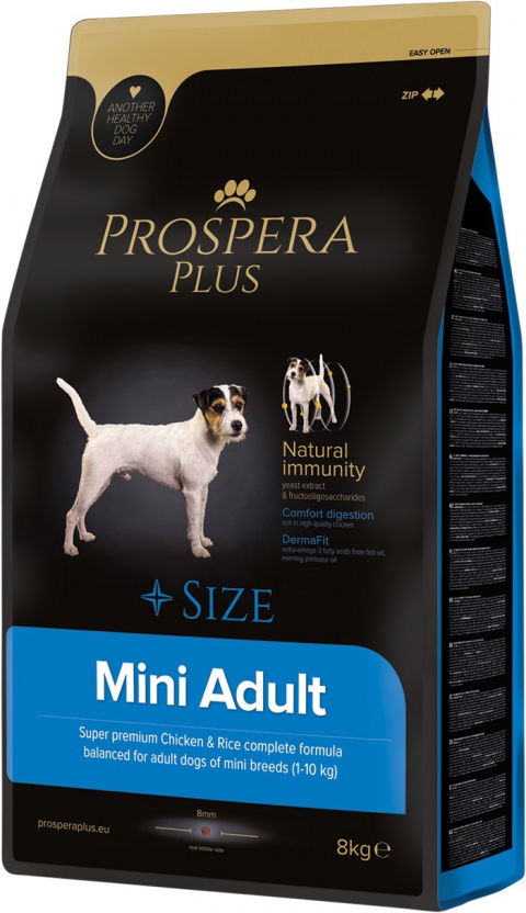 Корм для собак – Prospera Plus Mini Adult, 8 кг title=