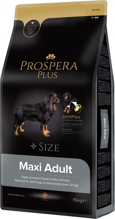 Корм для собак – Prospera Plus Maxi Adult, 15 кг title=