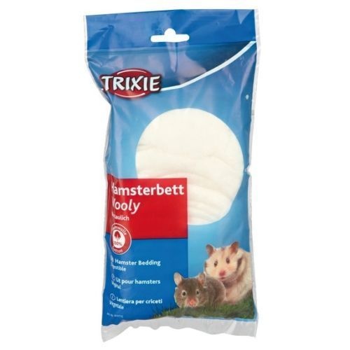 Аксессуар для клетки грызунов - Trixie Wooly for Hamster's bed / наполнитель для спального места, вата, 20 gr (белый) Аксессуар для клетки грызунов - Trixie Wooly for Hamster's bed / наполнитель для спального места, вата, 20 gr (белый)