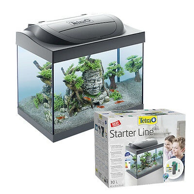 Аквариум - TETRA Starter Line LED 30l, Goldfish, black