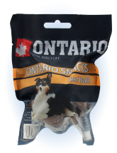 Ontario Rawhide Snack Ball 7,5cm 1 ks