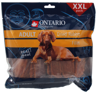 ONTARIO Snack Dry Rabbit Fillet 500g