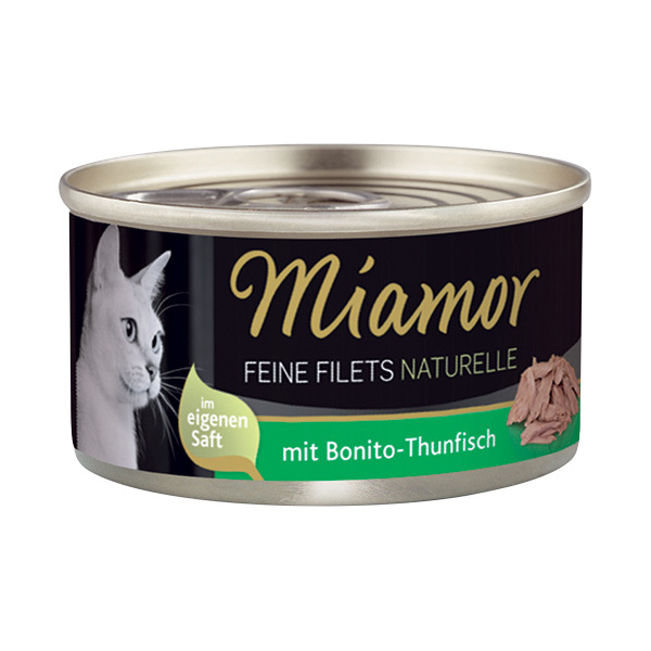 Konzerva MIAMOR Feine Filets Naturelle bonito - tuniak v šťave 80g