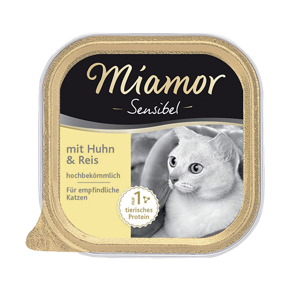 Vanička MIAMOR Sensibel kura + ryža 100g