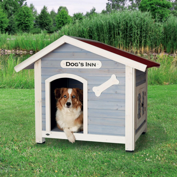 Bouda trixie dogs inn 107x93x90cm svetle modra-bila