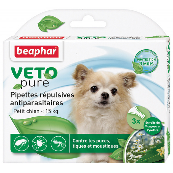 Spot on Beaphar BIO pre male psy do 15kg 3ks