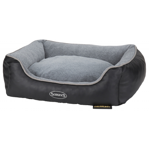 E-shop Pelíšek Scruffs Chateau Memory Foam Orthopaedic Box Bed M 60cm modrá