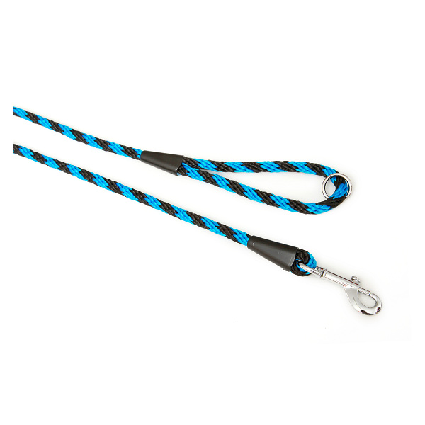 Bafpet vodidlo prepínacie čierno-modré špirála nylon 1 x 240 cm