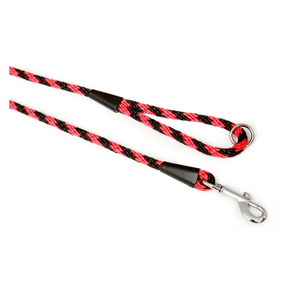 Bafpet vodidlo prepínacie čierno-červené špirála nylon 1 x 240 cm