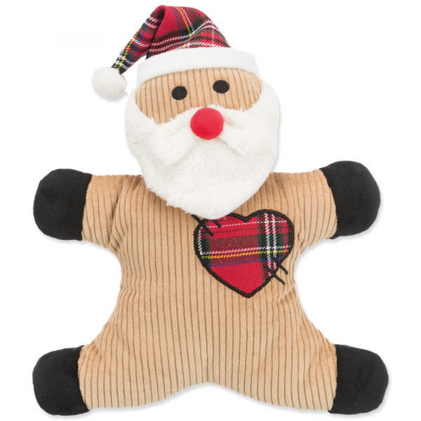 Hračka Xmas Santa/snehuliak plyš 29 cm mix