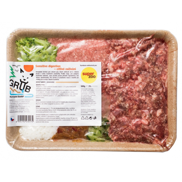 GRUB Sensitive digestion pre citlivé žalúdky 500 g