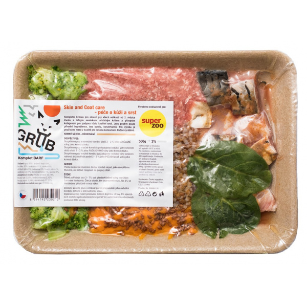 GRUB Skin and Coat care pre zdravú kožu a srsť 500 g