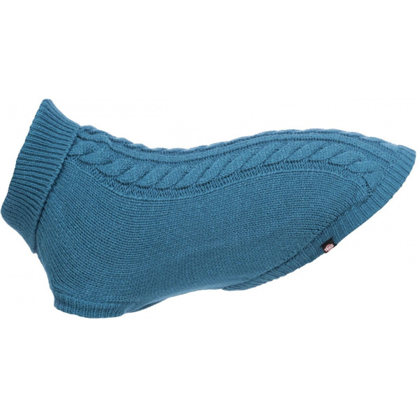 Trixie Sveter Kenton modrý M 50 cm