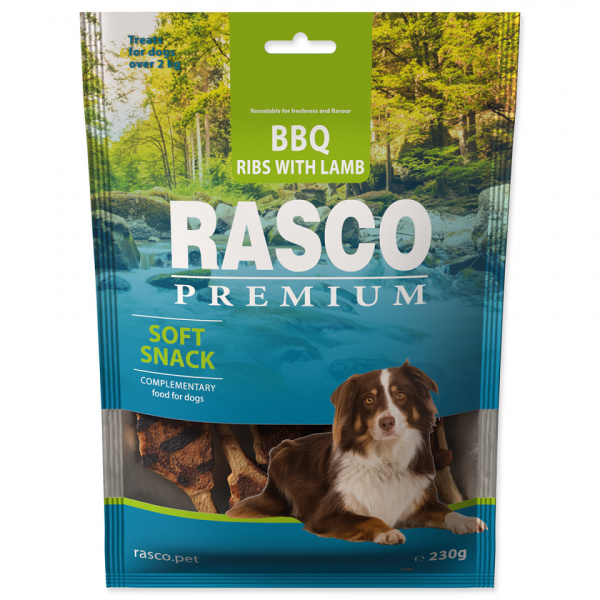Rasco Premium poch. BBQ jahňacie rebierka 230 g