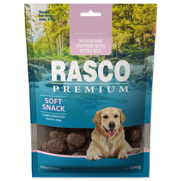 Rasco Premium poch. múčne červy s ryžou 230 g