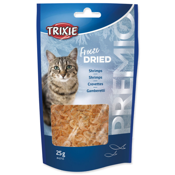Trixie mrazom sušené krevetky 25 g