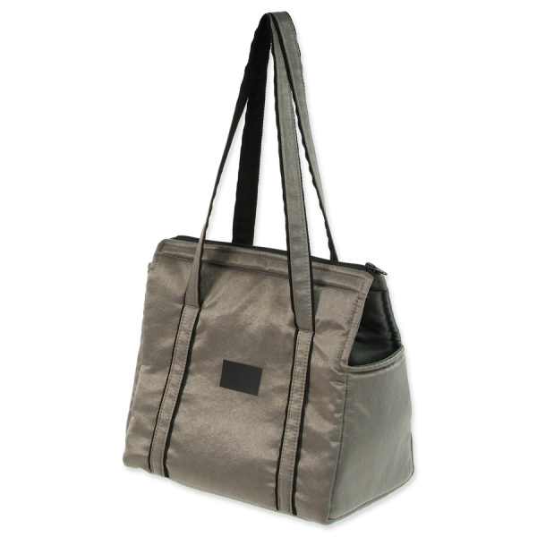 Dog Fantasy taška Lux platinum strieborná 30 cm