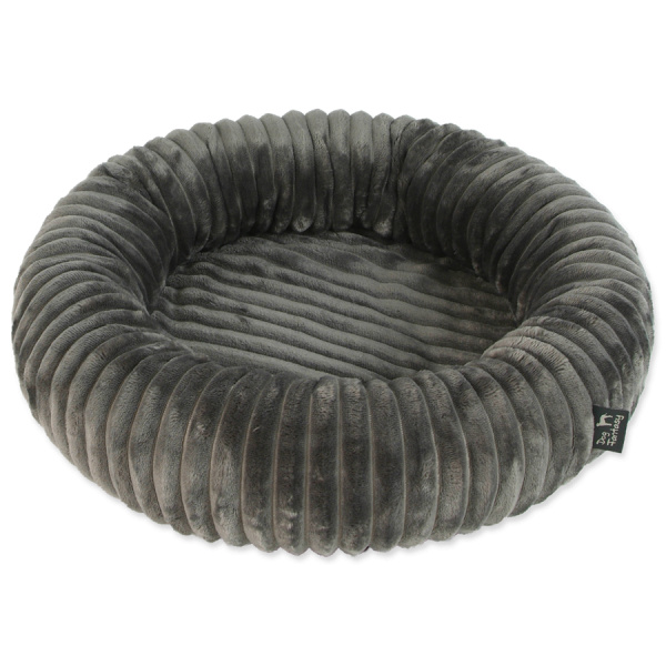 Dog Fantasy pelech Stripe okrúhly sivý 50 cm