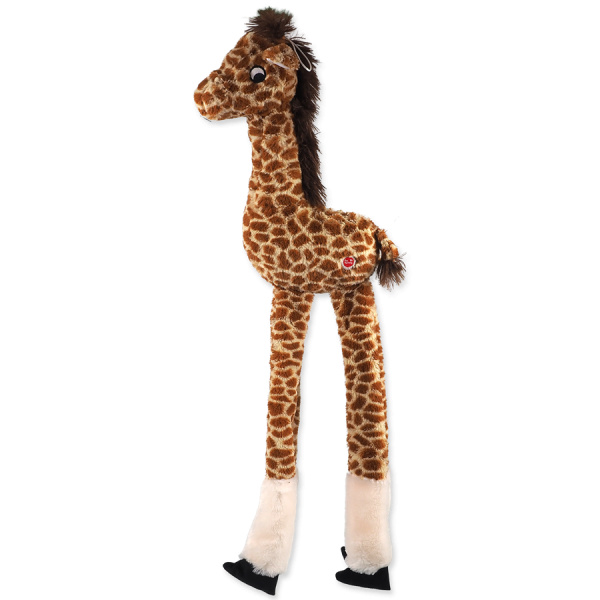 Dog Fantasy hračka Jumbo žirafa pískacia a šuštiaca 87 cm
