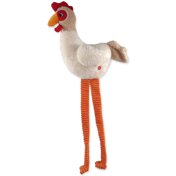Dog Fantasy hračka Jumbo sliepka pískacia a šuštiaca 80 cm