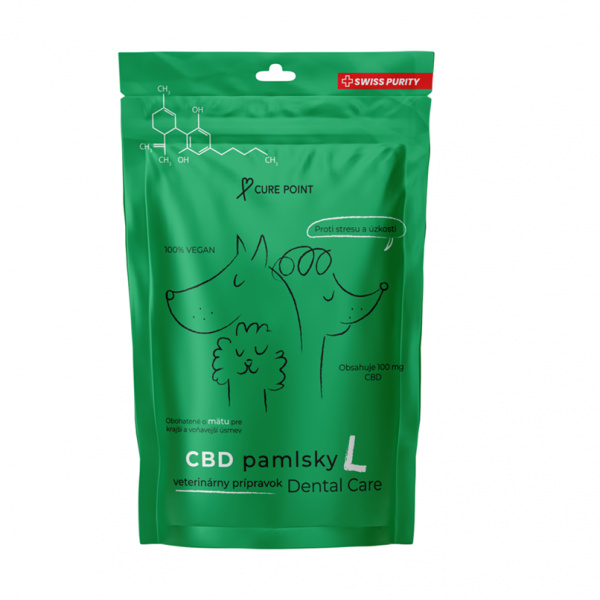 CurePoint CBD pamlsky Dental Care L 100 g