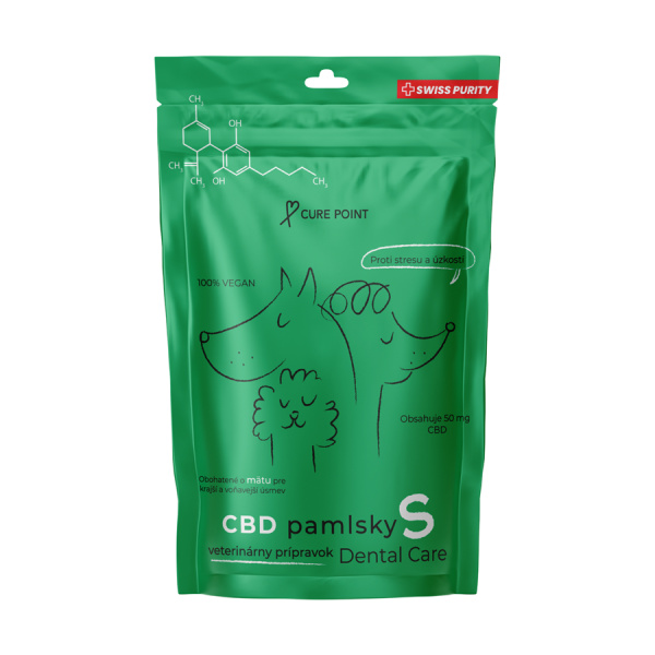 CurePoint CBD pamlsky Dental Care S 100 g