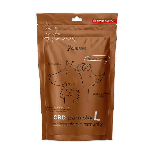 CurePoint CBD pamlsky Immunity L 100 g