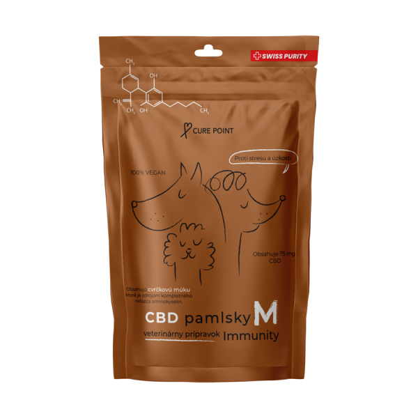 CurePoint CBD pamlsky Immunity M 100g