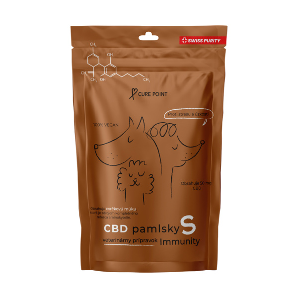 CurePoint CBD pamlsky Immunity S 100 g