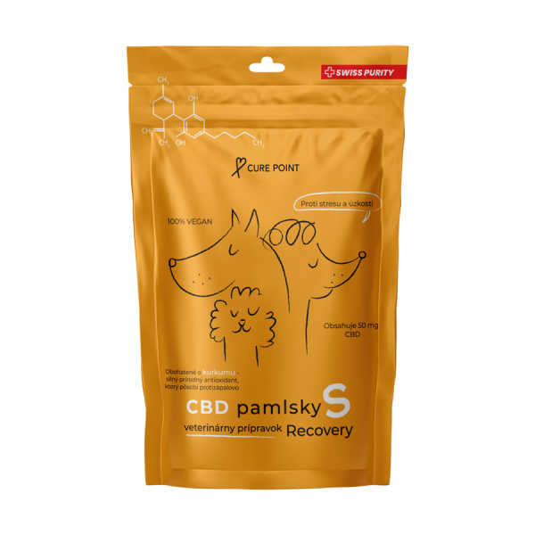 CurePoint CBD pamlsky Recovery S 100 g