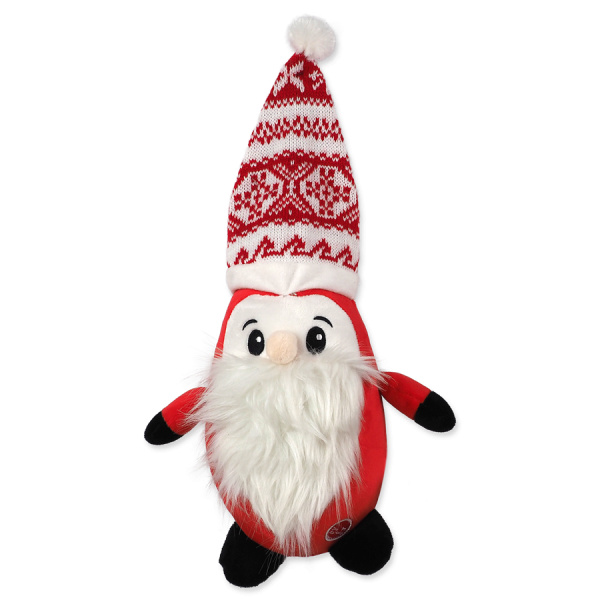 Dog Fantasy hračka Santa s čiapkou 40 cm