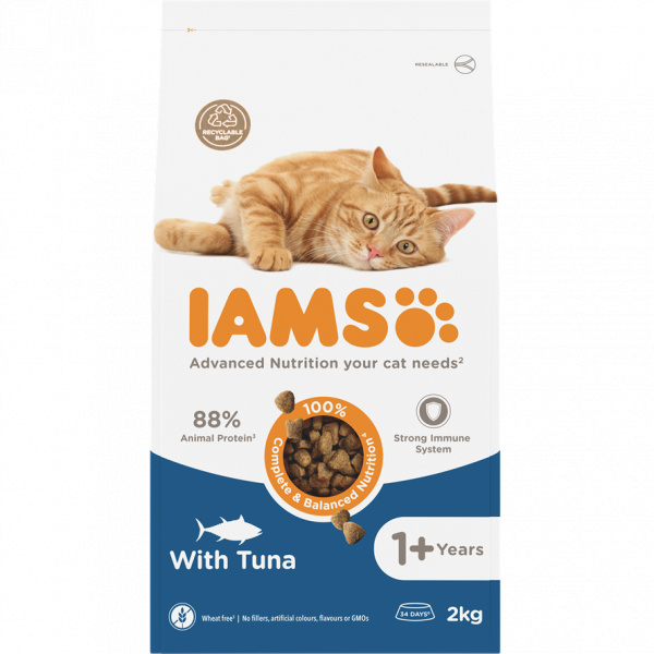 IAMS Cat Adult Tuniak 2kg