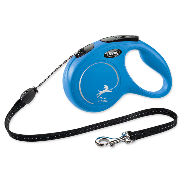Voditko Flexi Classic New lanko M 5m modre