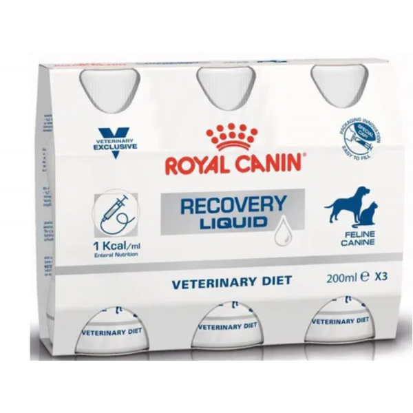 Royal Canin VD Dog Recovery Liquid 3 x 0,2l