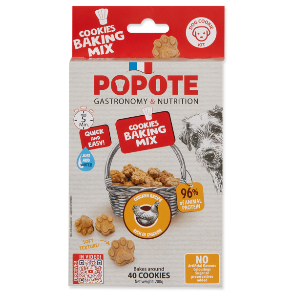 Popote zmes na pochúťky pre psov kuracie 200 g