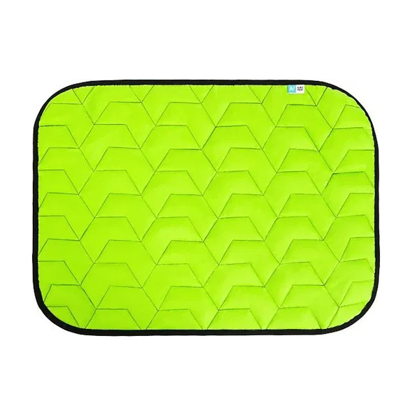 Airy Vest podložka obojstranná pre psa čierno-zelená veľkosť M